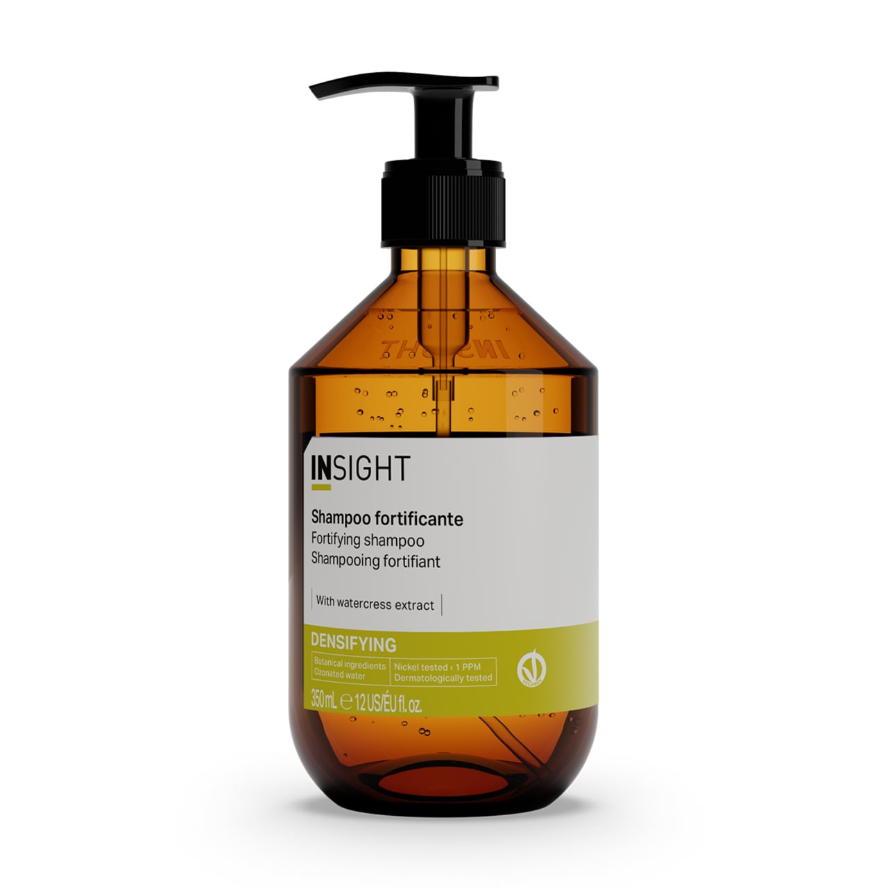 Зміцнювальний шампунь Insight Densifying Fortifying Shampoo для ослабленого і схильного до випадіння волосся, 350 мл (скло)